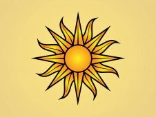 Открытие иллюстративной выставки «Солнце-символ нового дня»